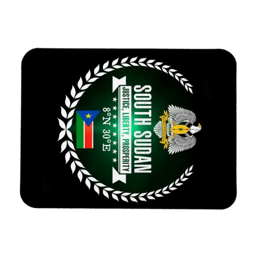 Zuid-Sudan Magneet (Horizontaal)