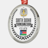 Zuid-Sudan Metalen Ornament (Links)