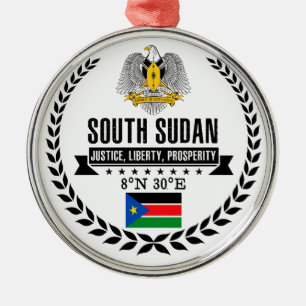 Zuid-Sudan Metalen Ornament