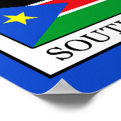 Zuid-Sudan Poster (Hoek)