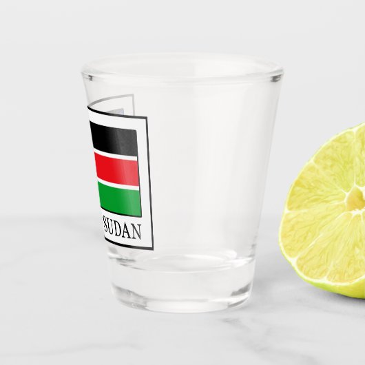 Zuid-Sudan Shot Glas (Rechts)