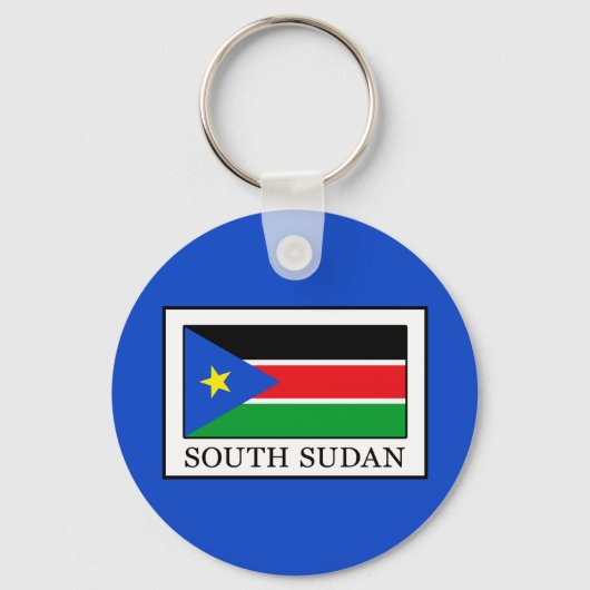 Zuid-Sudan Sleutelhanger (Voorkant)