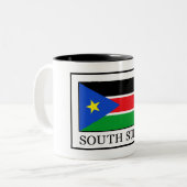 Zuid-Sudan Tweekleurige Koffiemok (Voorkant links)