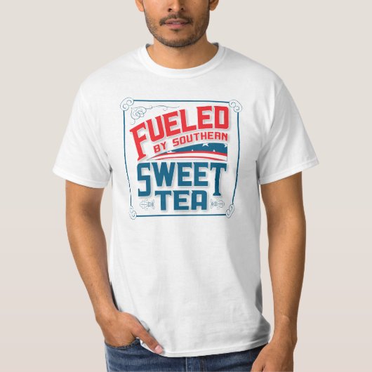 Zuid-Sweet Tea Tee Shirt (Voorkant)