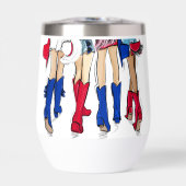 Zuid-Texas Dames Mode Cowboy Laarzen Naam In (Voorkant)