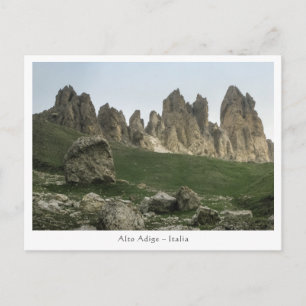 Zuid-Tirol Italië Foto Briefkaart