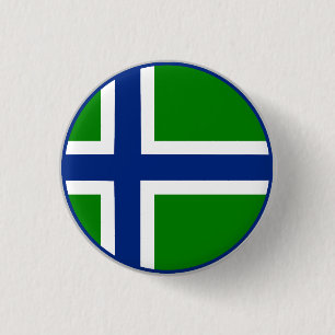 Zuid Uist Vlag Ronde Button 3,2 Cm