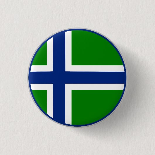 Zuid Uist Vlag Ronde Button 3,2 Cm (Voorkant)