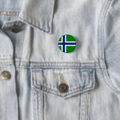 Zuid Uist Vlag Ronde Button 3,2 Cm (In situ)
