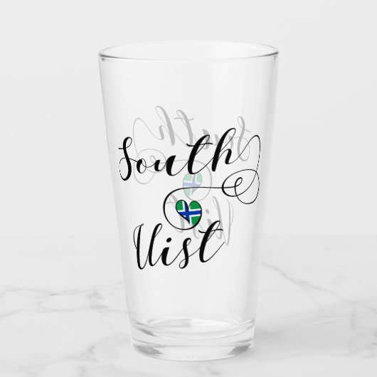 Zuid-uistvlaggenhart, buitenste hebriden glas (Voorkant)