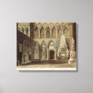 Zuid-Uitzicht van de Hoek van Poet, bord 27 uit 'W Canvas Afdruk