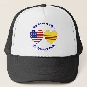 Zuid-Vietnam en USA Land Erfgoed Trucker Pet