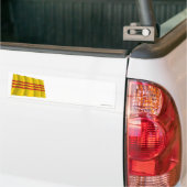 Zuid-Vietnam Golfvlag Bumpersticker (Op Truck)