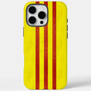 Zuid-Vietnam Lichte Grunge Vlag iPhone 16 Pro Max Hoesje