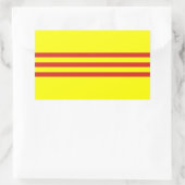 Zuid-Vietnam* Vlag Stickers (Tas)