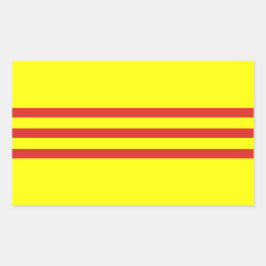 Zuid-Vietnam* Vlag Stickers