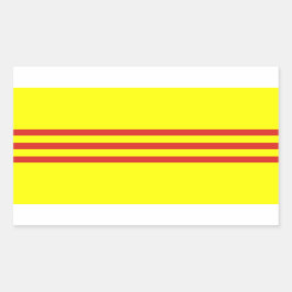 Zuid-Vietnam* Vlag Stickers