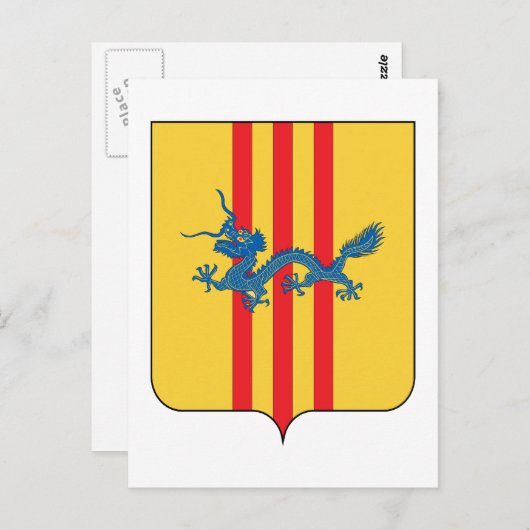 Zuid-Vietnam wapenstilstand Briefkaart (Voorkant / Achterkant)