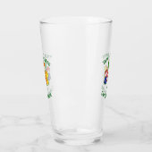 Zuid-Vietnamese Iers-Amerikaanse vlag Shamrock Glas (Links)