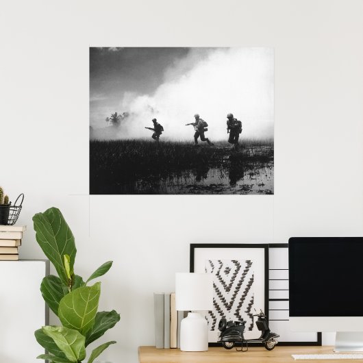 Zuid-Vietnamese infanterie Poster (Thuiskantoor)