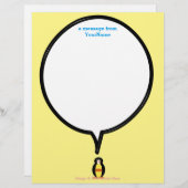 Zuid-Vietnamese Talking Ms Penguin gepersonaliseer (Voorkant / Achterkant)