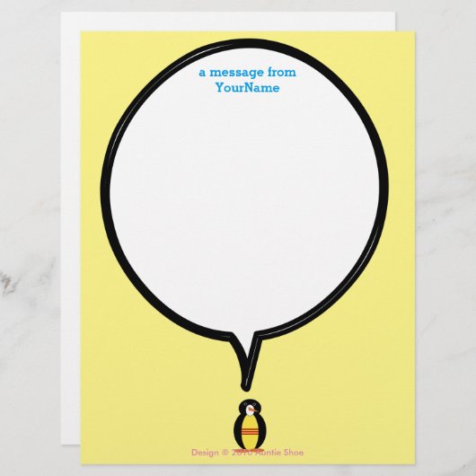 Zuid-Vietnamese Talking Ms Penguin gepersonaliseer (Voorkant / Achterkant)