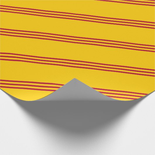 Zuid-Vietnamese vlag - Vietnam Cờ vàng ba sous đ) Cadeaupapier (Hoek)