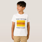 Zuid-Vietnamese vlag - Vietnam weer geweldig maken T-shirt (Voorkant volledig)