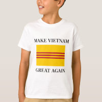 Zuid-Vietnamese vlag - Vietnam weer geweldig maken
