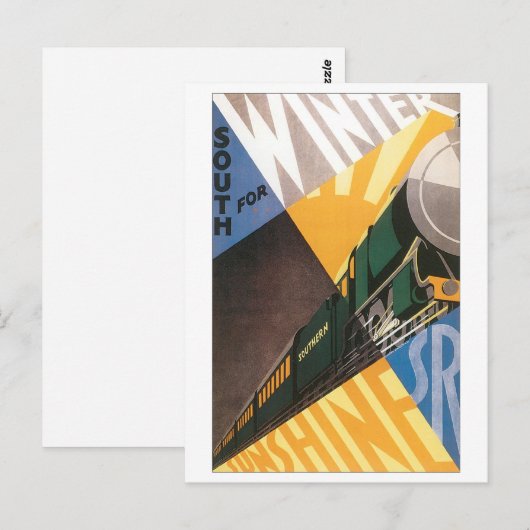 Zuid voor de winter briefkaart (Voorkant / Achterkant)