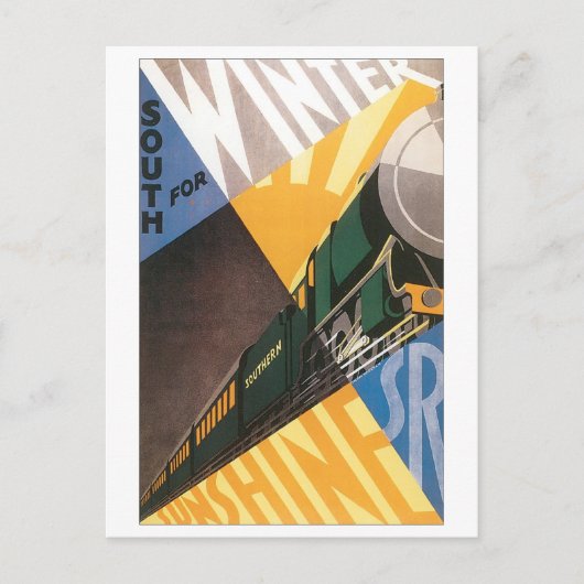 Zuid voor de winter briefkaart (Voorkant)