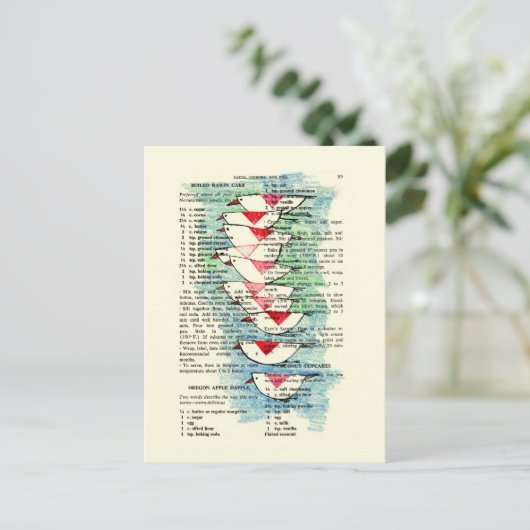 Zuid voor de winter briefkaart (Staand voorkant)