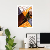 Zuid voor het Poster van de Winterzonneschijn (Thuiskantoor)