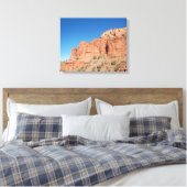 Zuid-West-Amerikaanse landschapsarchitectuur Canvas Afdruk (Insitu (Slaapkamer))