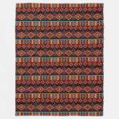 Zuid-westelijk inheems Amerikaans patroon Fleece Deken (Voorkant)