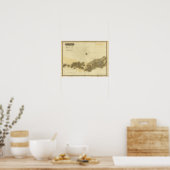 Zuid-Westerne eilanden Poster (Keuken)