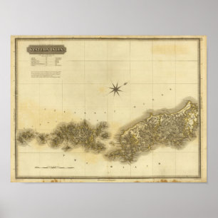 Zuid-Westerne eilanden Poster