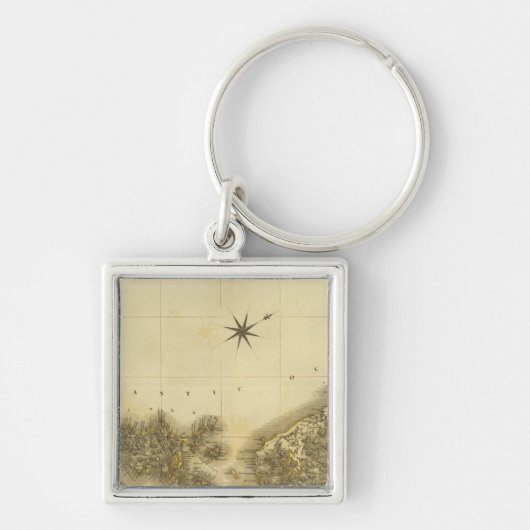 Zuid-Westerne eilanden Sleutelhanger (Voorkant)