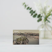 Zuid-zand, Tenby, Wales, zeldzame Photochrom Visitekaartje (Staand voorkant)