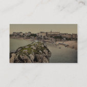 Zuid-zand, Tenby, Wales, zeldzame Photochrom Visitekaartje (Achterkant)