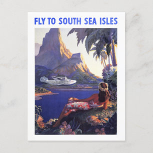 Zuid-Zee Isles Travel Briefkaart