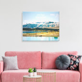 Zuid-Zeeland meer van Tekapo Nieuw-Zeeland Canvas Afdruk (Insitu (Woonkamer))