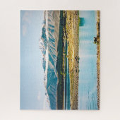Zuid-Zeeland meer van Tekapo Nieuw-Zeeland Legpuzzel (Verticaal)