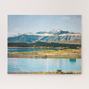Zuid-Zeeland meer van Tekapo Nieuw-Zeeland Legpuzzel