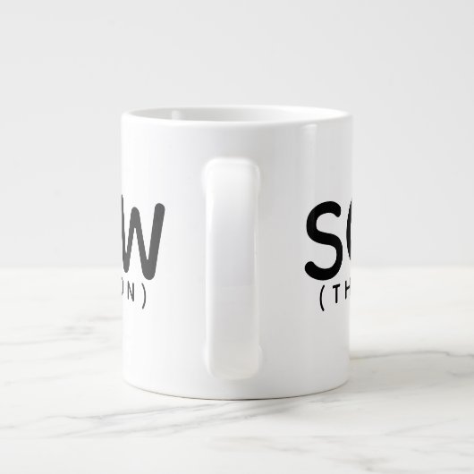 Zuid-Zuid (de natuurlijke evolutie): Mok van reuze (Achterkant)