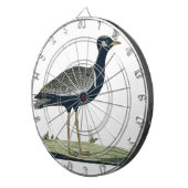Zuid-Zwarte Korhaan Kaart Jigsaw Birds Dartbord (Voorkant Rechts)
