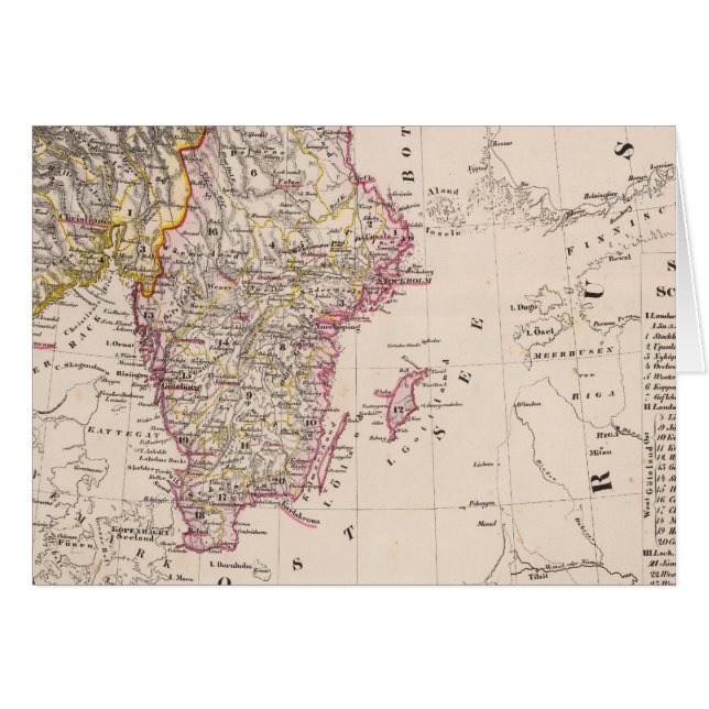 Zuid-Zweden en Noorwegen (Voorkant Horizontaal)