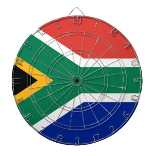 Zuidafrikaanse Vlag van het Dartboard van Dartbord