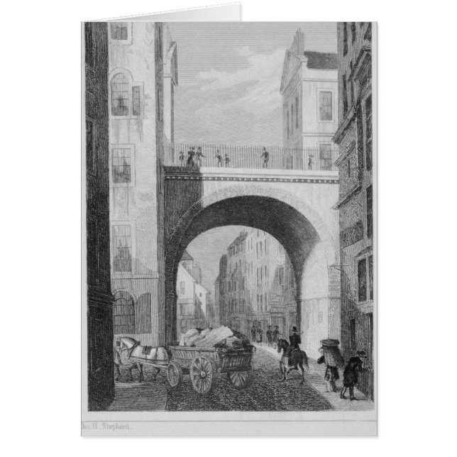 Zuidbrug van de Cowgate (Voorkant)