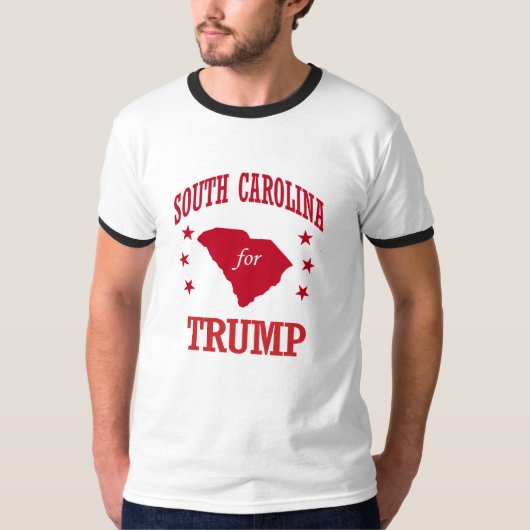 ZUIDCAROLINA VOOR DONALD TRUMP T-SHIRT (Voorkant)